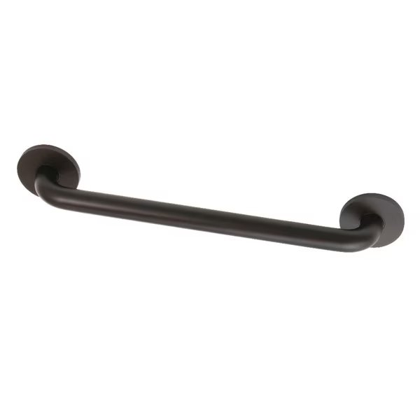 GLDR814240 24-Inch X 1-1/4-Inch OD ADA Grab Bar, Matte Black, Kingston Brass, Mfr#: GLDR814240